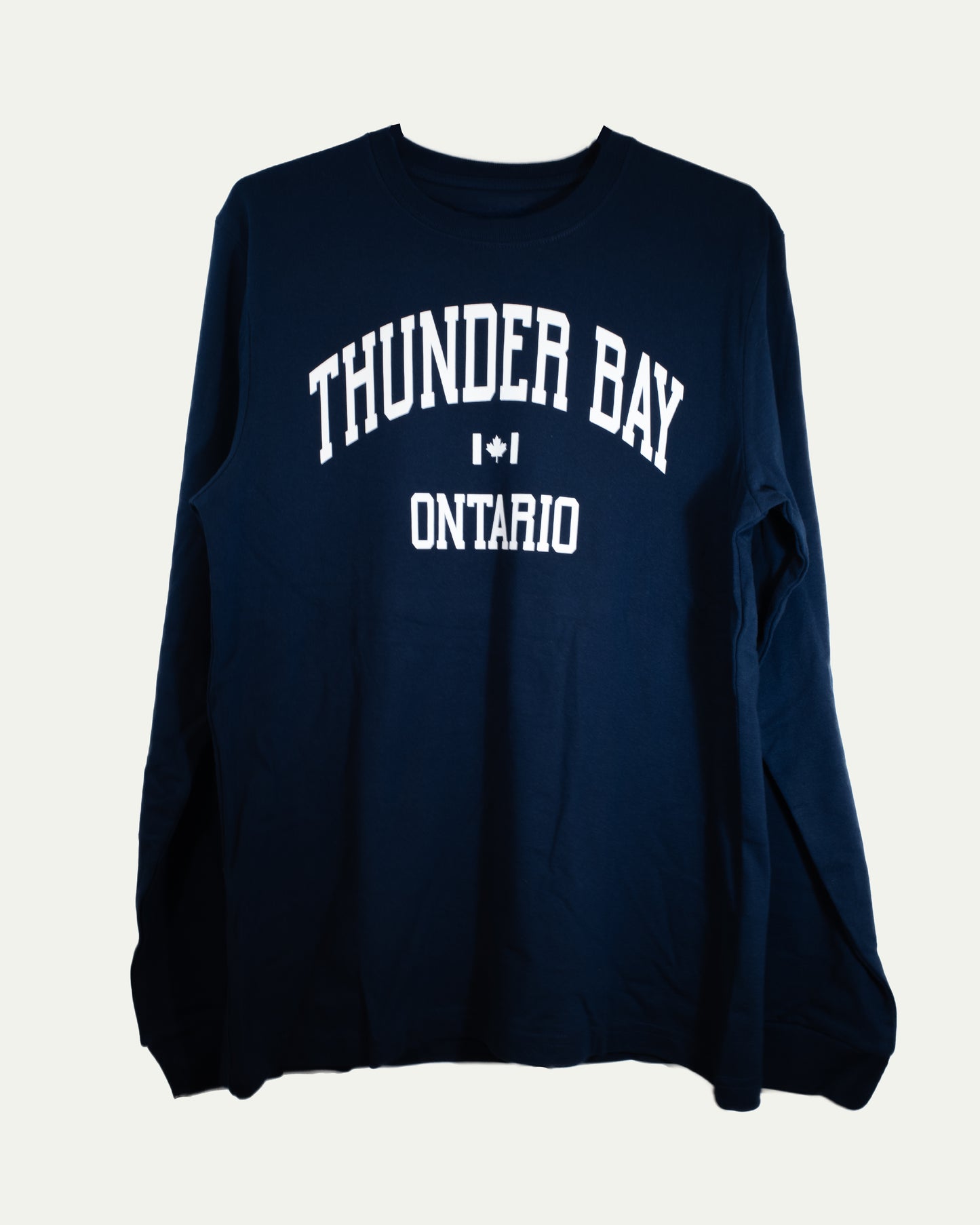 Thunder Bay Ontario Long Sleeve Navy